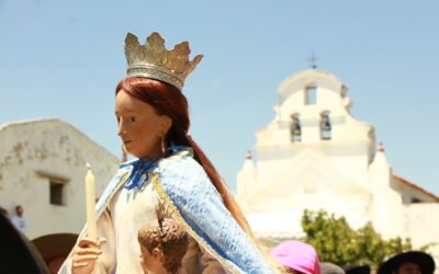 Homenaje a la Virgen en la Estancia Jesuítica de la Candelaria